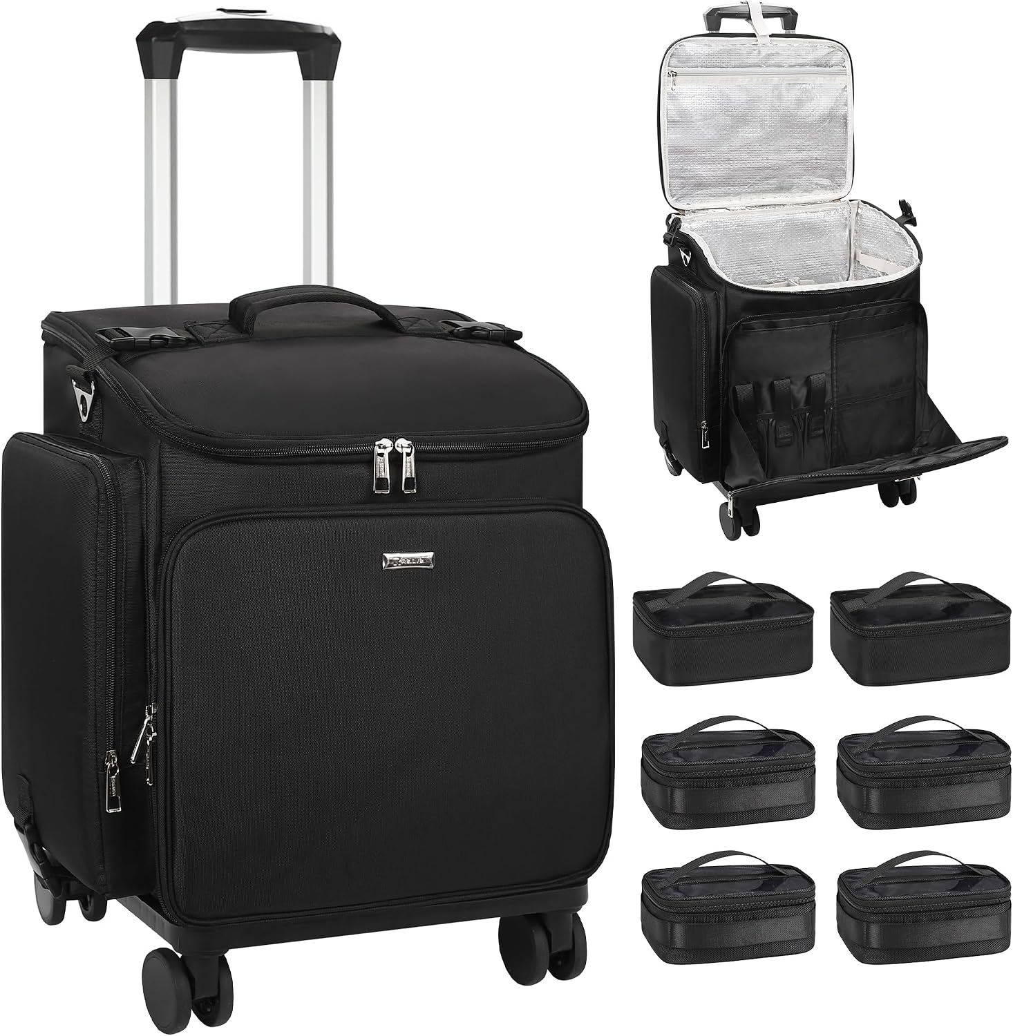 Women Bags For Women - Rollende make-up koffer, haarstyling tas, reistas,