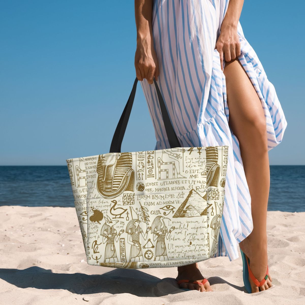 Women Bags Egypt - Oud-Egyptische goden Horus en Anubis Egyptische