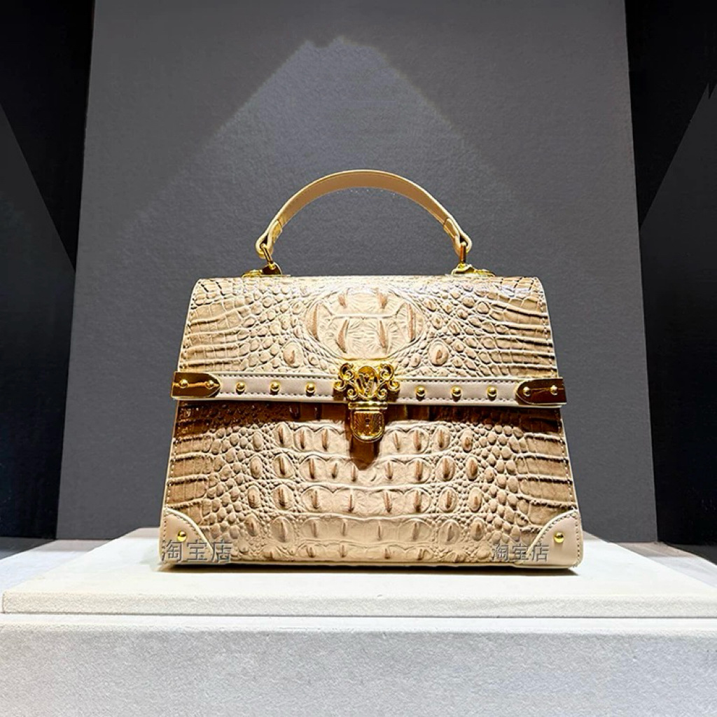 Women Bags Branded Sale - Luxe Designer Gloednieuwe Lederen Mode Krokodilprint