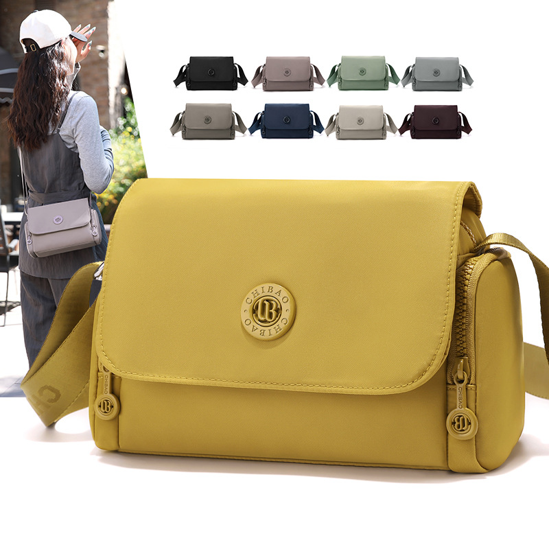 Women Bags Crossbody - Nieuwe waterdichte nylon tas, trendy vierkante