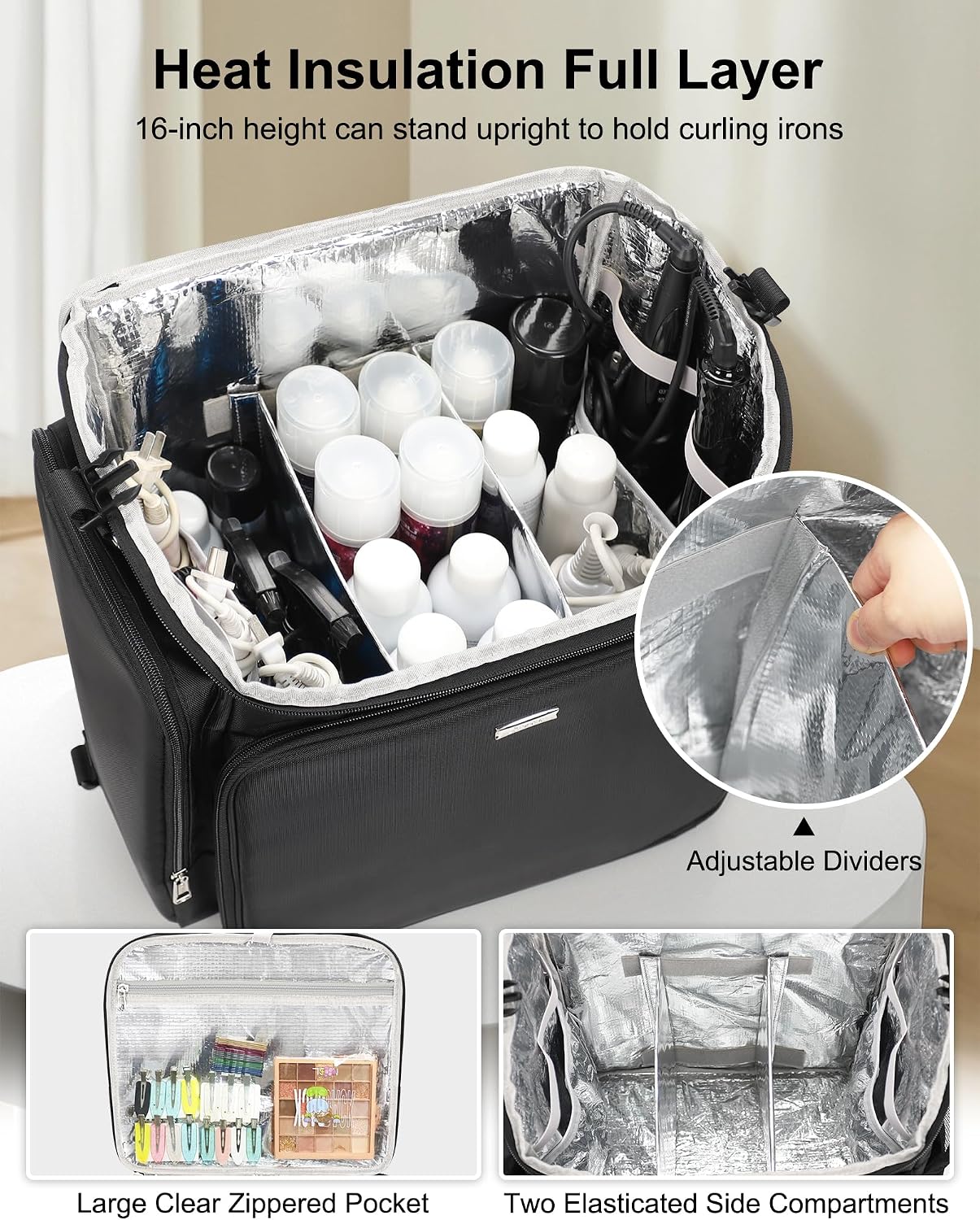 Rollende make-up koffer, haars - Women Bags For Women recensie en prijs