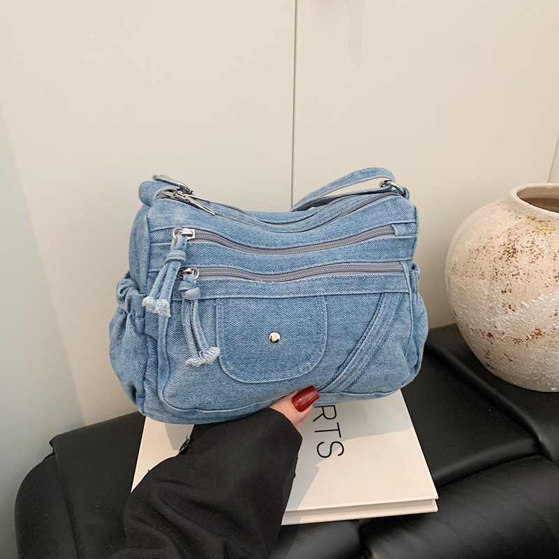 Streetstyle Retro Blauwe Denim - Women Bags Zadig recensie en prijs