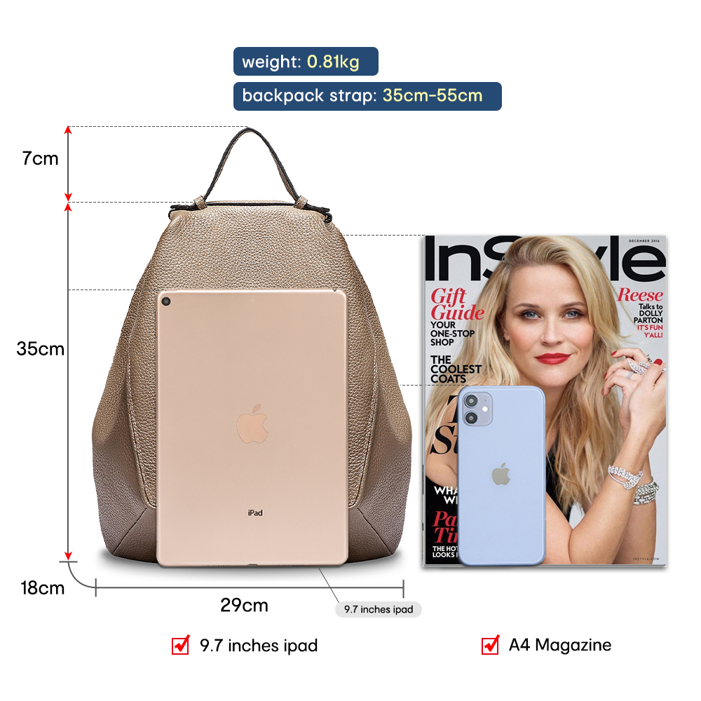Zency Vrouwen 100% Echt Leer A - Women Bags Medium Size recensie en prijs