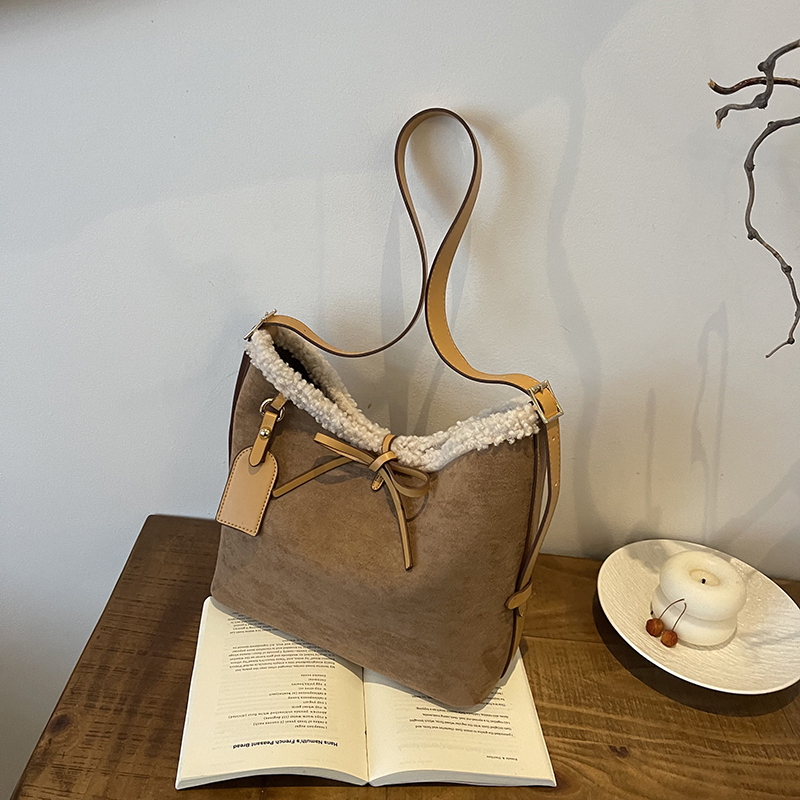 Faux Suède Effen Kleur Strik C - Women Bags Branded Sale recensie en prijs