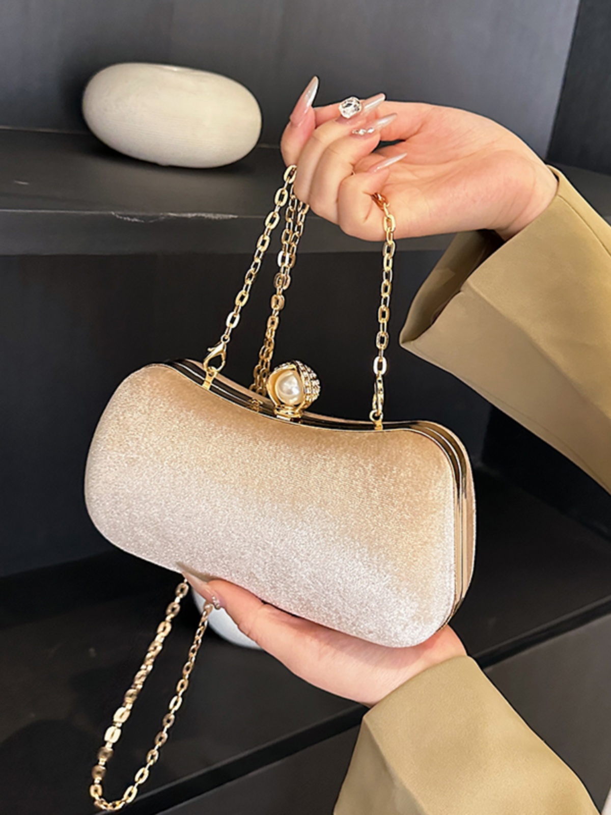 High-end banket clutch tas voo - Mini Purse Chain recensie en prijs