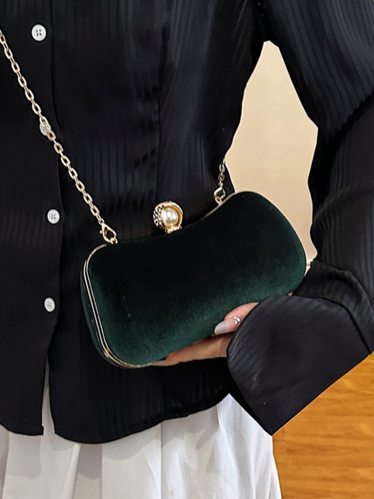 High-end banket clutch tas voo - Mini Purse Chain recensie en prijs