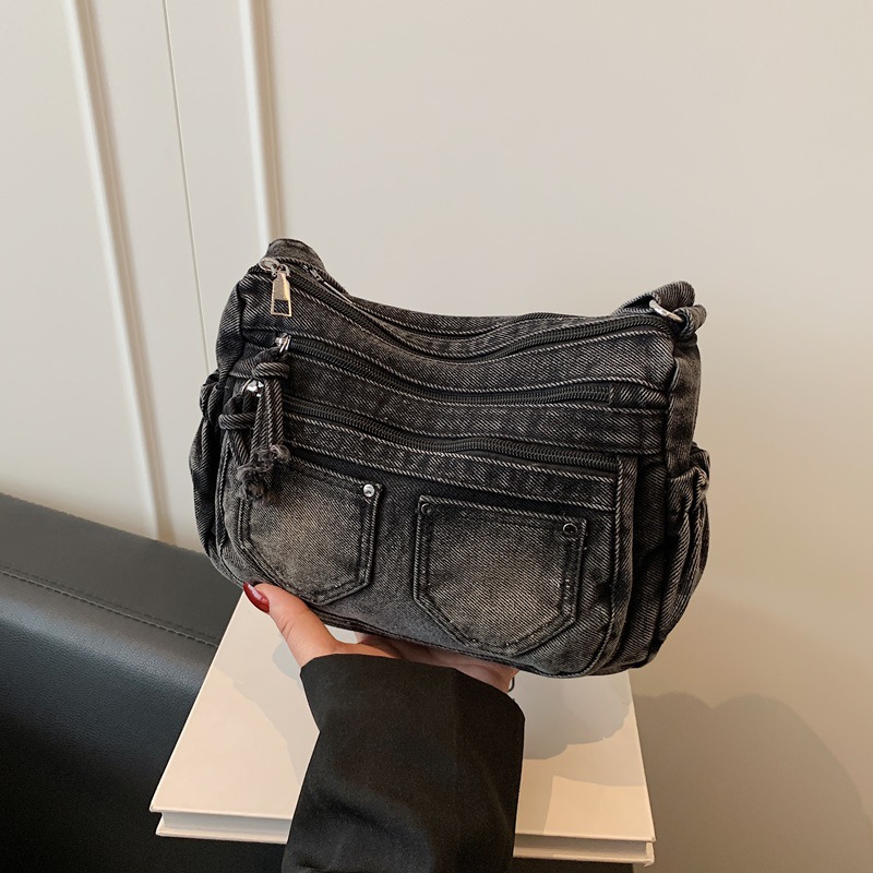 Koreaanse Mode Gewassen Denim  - Women Bags Zadig recensie en prijs