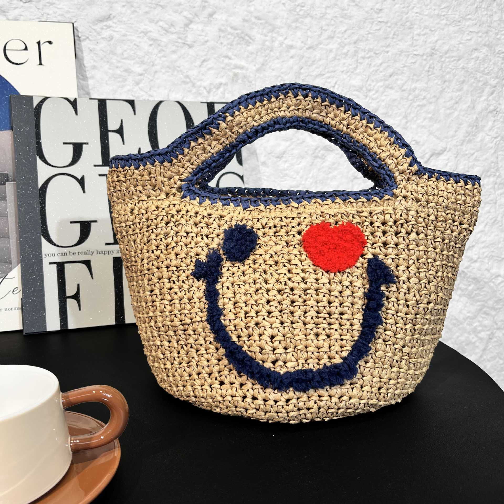 Nieuwe Mand Stro Geweven Handt - Women'S Bags Top 10 recensie en prijs