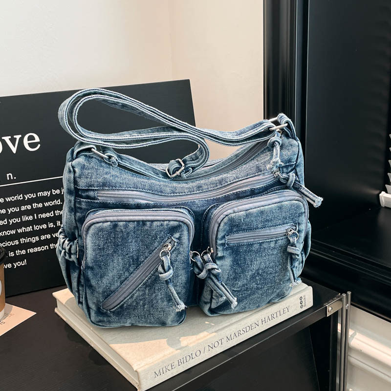 Mode denim schoudertas Nieuwe  - Women Bags Zadig recensie en prijs