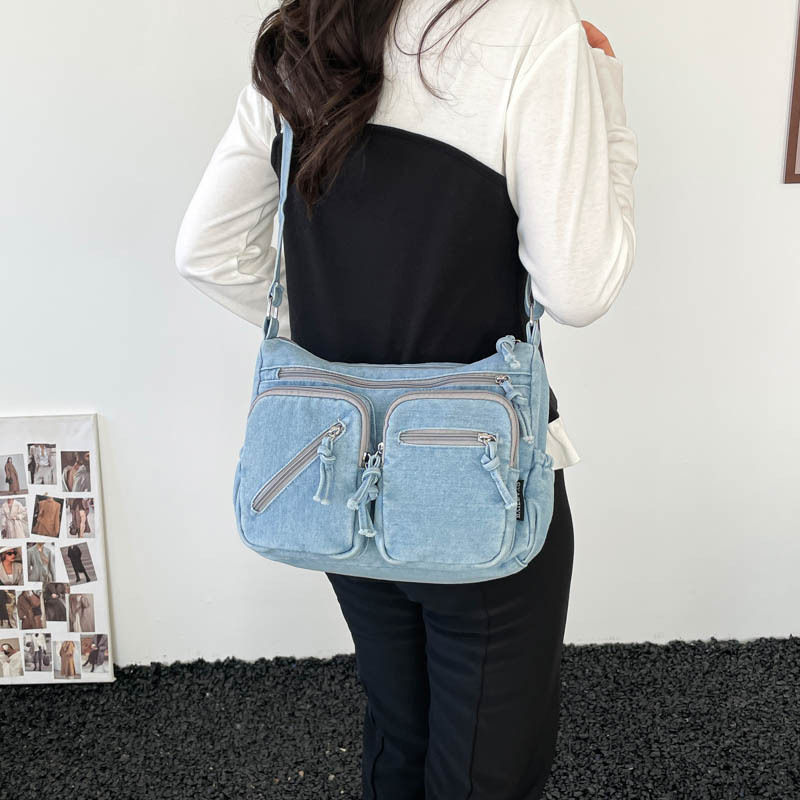Mode denim schoudertas Nieuwe  - Women Bags Zadig recensie en prijs