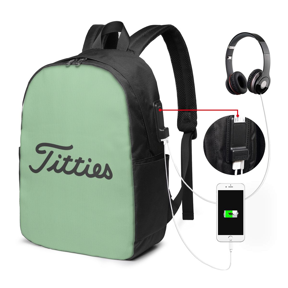 Titties Golfbalrugzak Reisnote - Women Bags For Women recensie en prijs