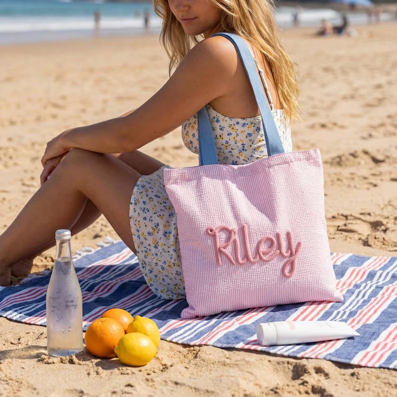 Gepersonaliseerde strandtas —  - Crochet Market Bag recensie en prijs