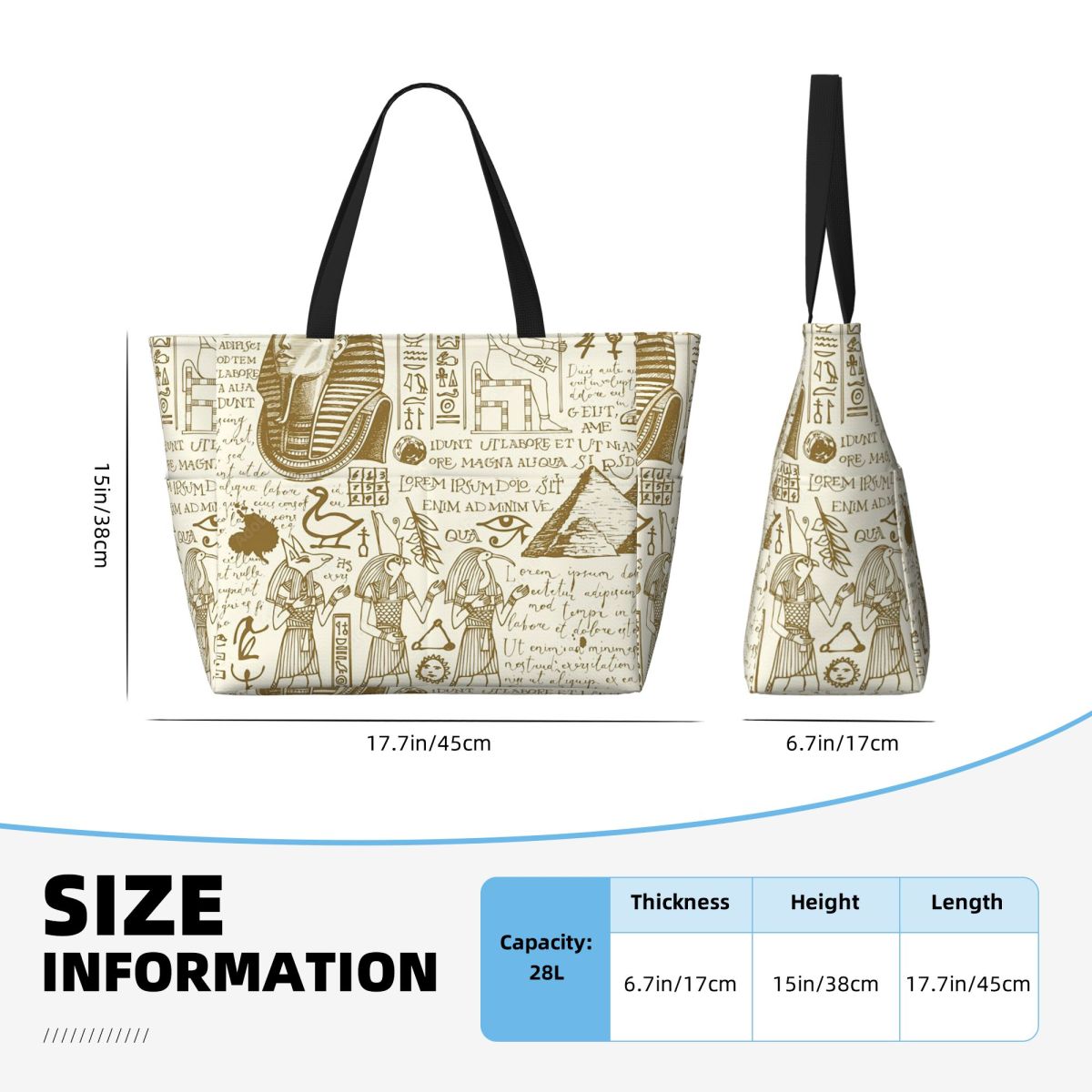Oud-Egyptische goden Horus en  - Women Bags Egypt recensie en prijs