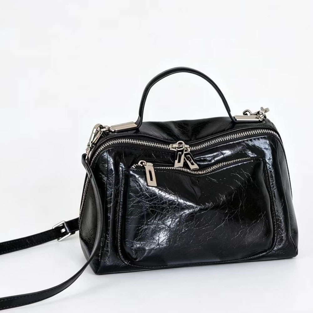 Multi-pocket koe lederen handt - Women'S Bags Top 10 recensie en prijs