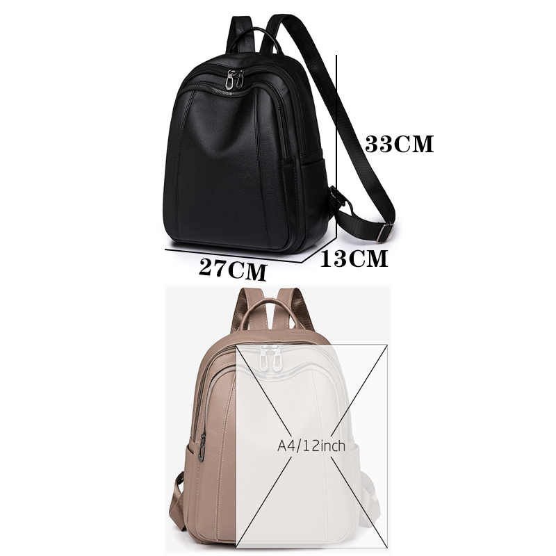 Hoge kwaliteit lederen rugzak  - Women Bags Medium Size recensie en prijs