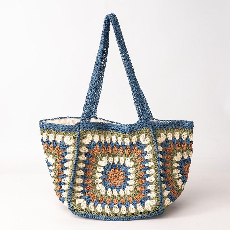 Zomer handgeweven tas kleur ma - Crochet Market Bag recensie en prijs