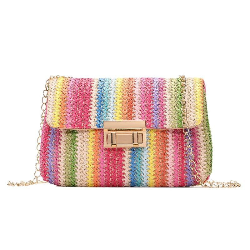 Dames Zomer Strand Regenboog S - Mini Purse Chain recensie en prijs