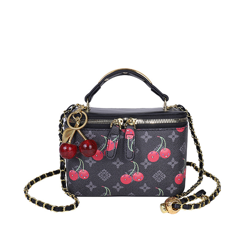 Mini vierkante tas met kersenp - Women Bags Zadig recensie en prijs