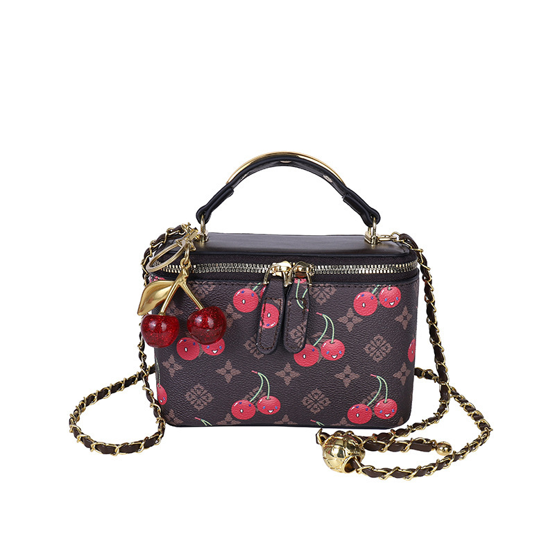 Mini vierkante tas met kersenp - Women Bags Zadig recensie en prijs