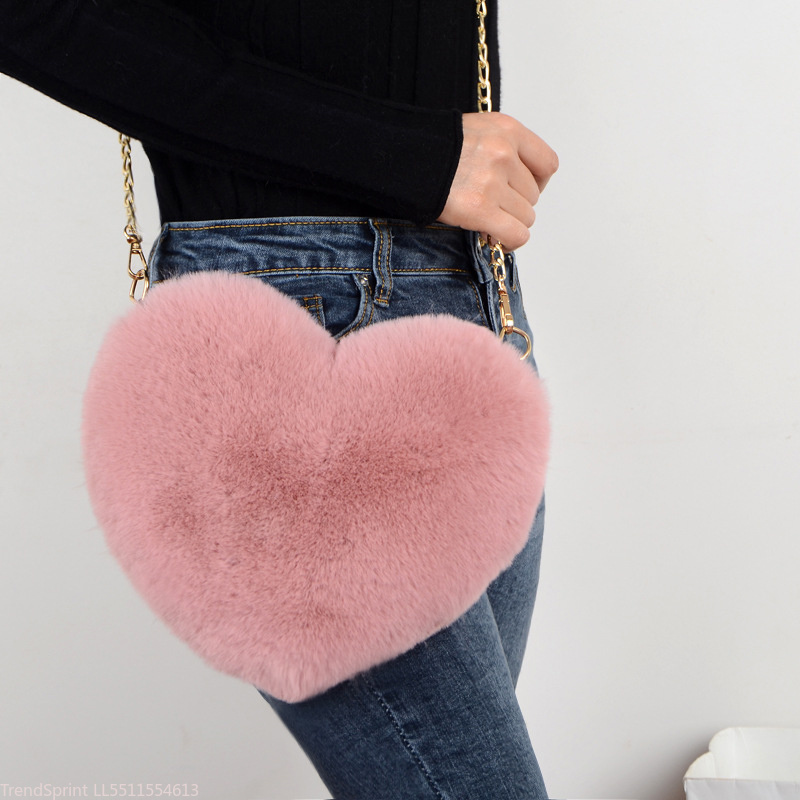 Mode Dames Hartvormige Kunstbo - Mini Purse Chain recensie en prijs