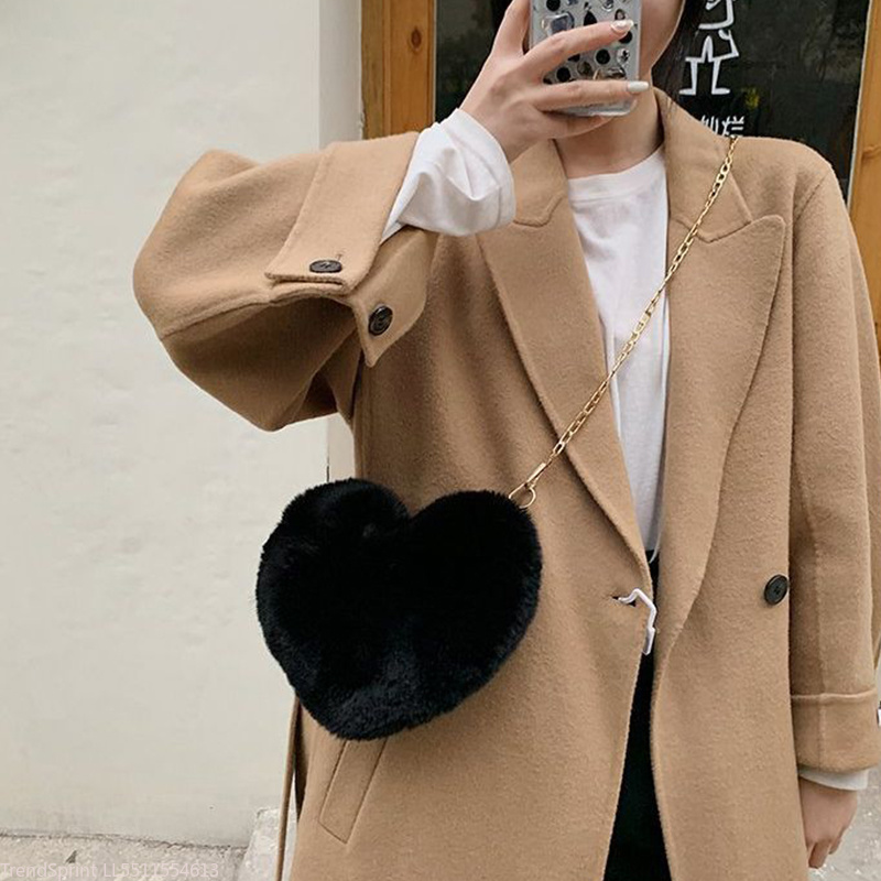 Mode Dames Hartvormige Kunstbo - Mini Purse Chain recensie en prijs