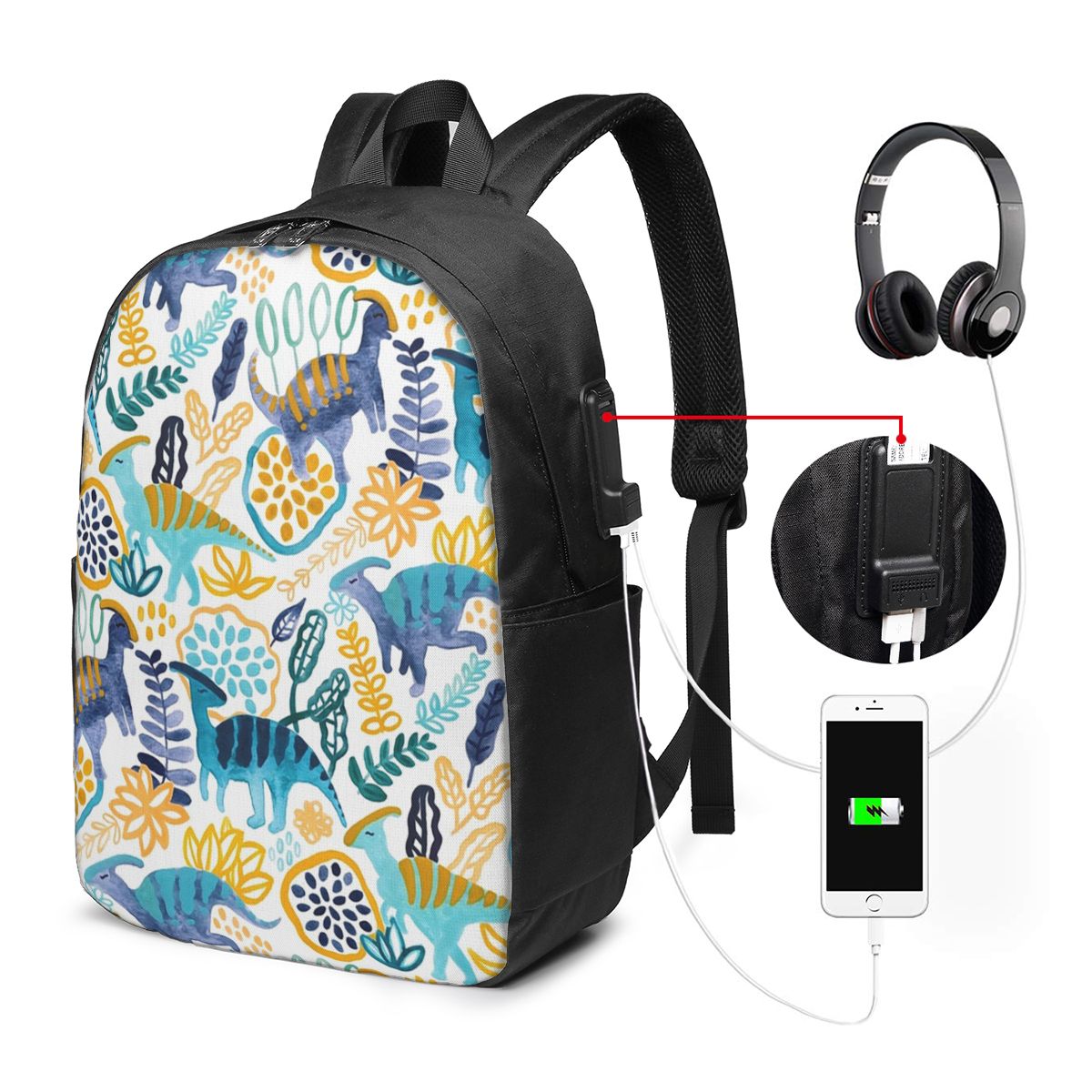 Gouache Parasaurolophuses Rugz - Women Bags For Women recensie en prijs