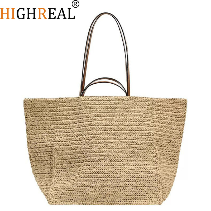 Vrouwen Shouder Boheemse Stro  - Crochet Market Bag recensie en prijs