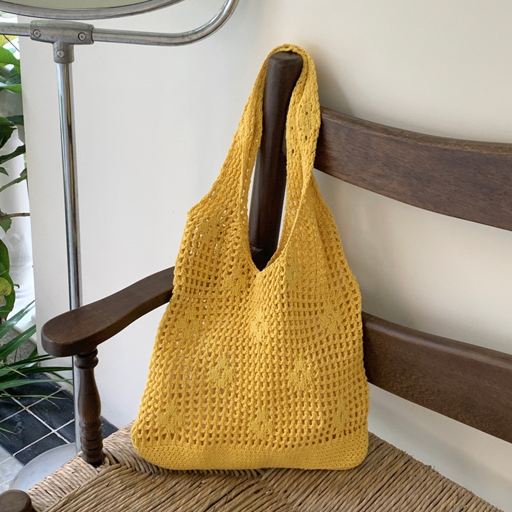 Gehaakte tas Handgemaakte uitg - Crochet Market Bag recensie en prijs