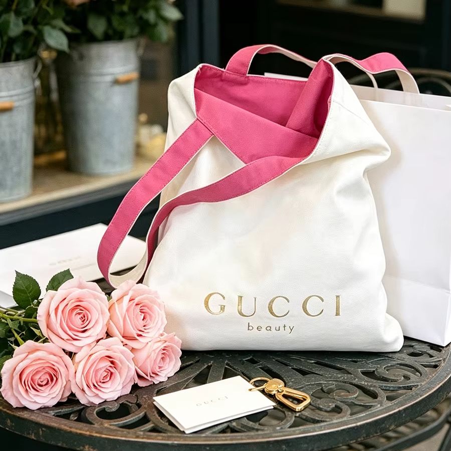 GUCCIs tas Dames Canvas Tote B - Women Bags Medium Size recensie en prijs