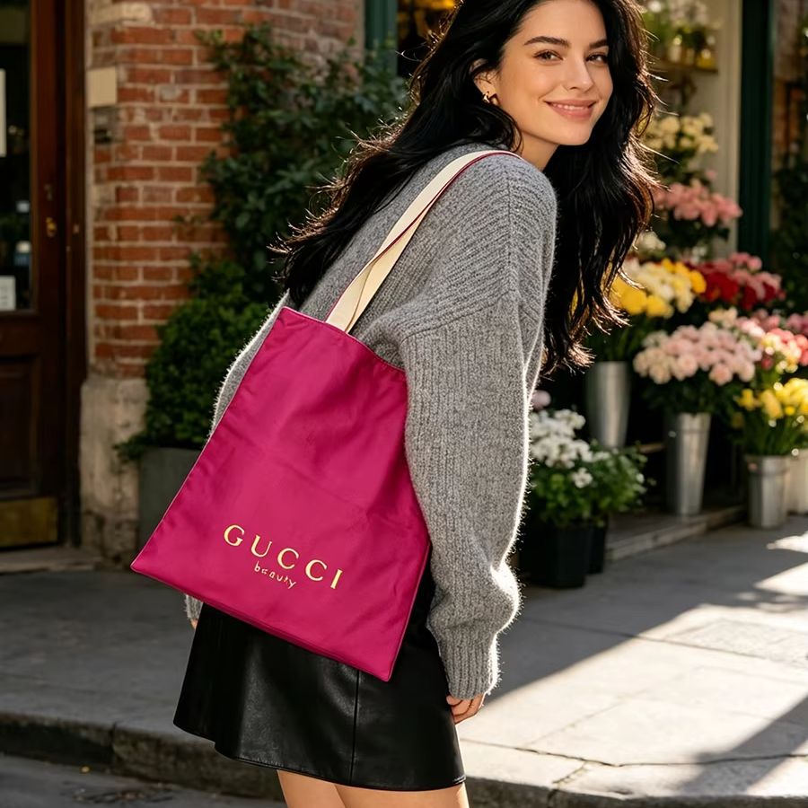 GUCCIs tas Dames Canvas Tote B - Women Bags Medium Size recensie en prijs