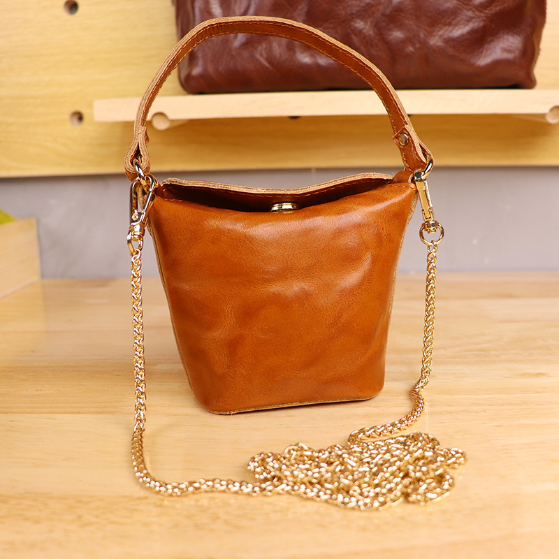 Mini-emmertas van oliewasleer  - Women'S Bags Top 10 recensie en prijs