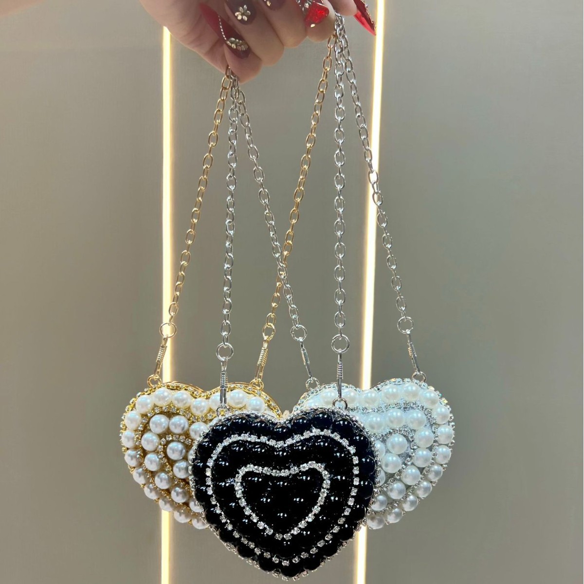 Luxe strass-kristallen clutch  - Mini Purse Chain recensie en prijs