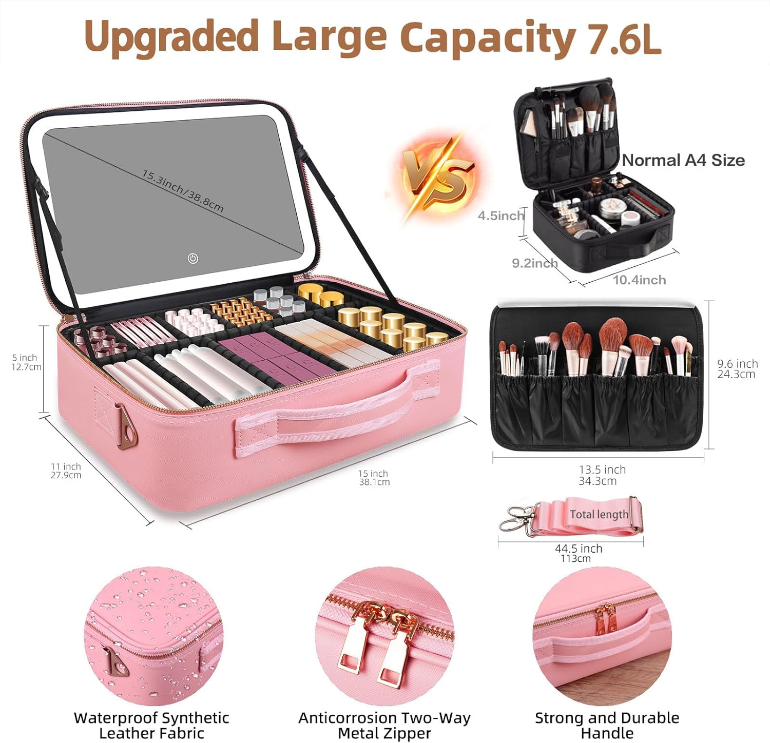 Grote capaciteit make-up tas 1 - Women Bags Medium Size recensie en prijs